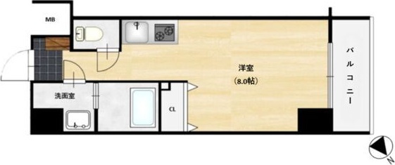 ルミノーサ堺の間取り