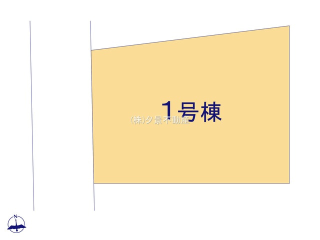《仲介手数料無料》ふじみ野市苗間353-7新築一戸建てグラファーレの区画図