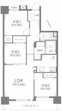 【間取り】の画像