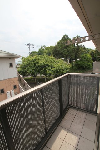山茶花SUE Aのバルコニー
