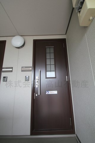 山茶花SUE Aの玄関