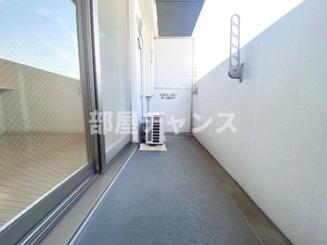グランルージュ栄Ⅱのバルコニー