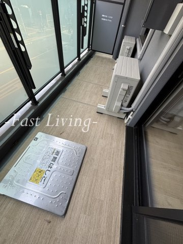 春日テラスのバルコニー