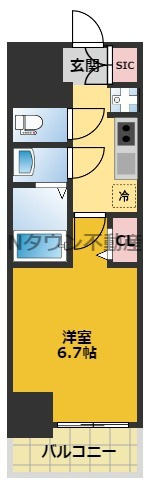 【間取り】 | ディアレイシャス浅間町ステーションフロント | 間取りです。