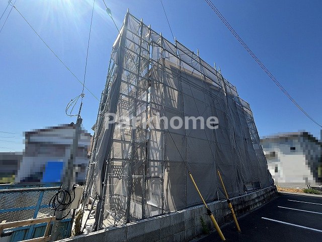 土佐市高岡町乙　新築住宅の外観|土地現況：5月中旬