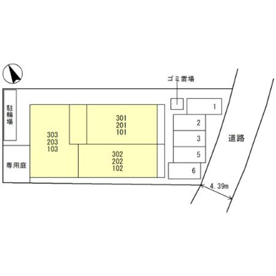 【区画図】 | エクレール福田 | ☆神戸市垂水区　エクレール福田☆