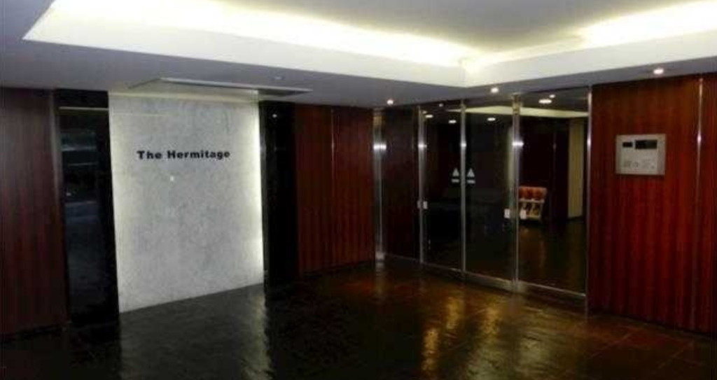 The Hermitage ハーミテッジのエントランス