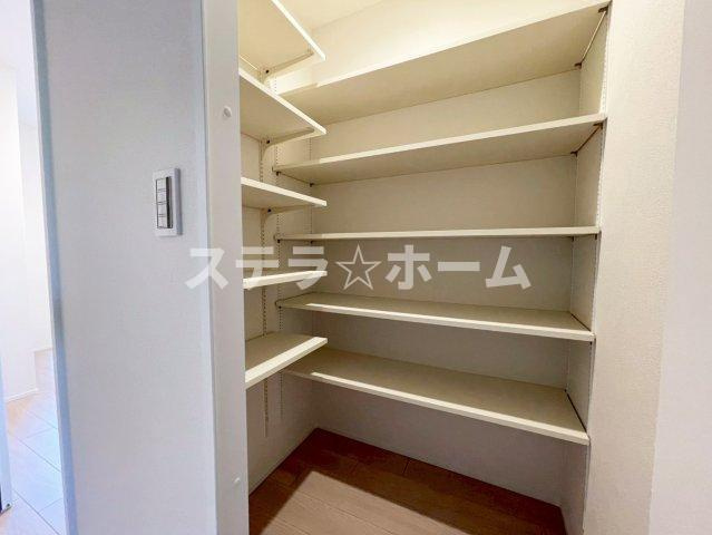 ハーティス城東の収納|収納スペース豊富です