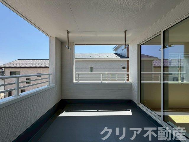 【バルコニー】 | 第13吉岡町下野田　2号棟