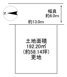 川西市水明台1丁目1の72　建築条件無土地の画像