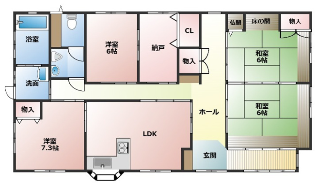 【間取り】 | 山鹿市久原 | ☆間取図☆