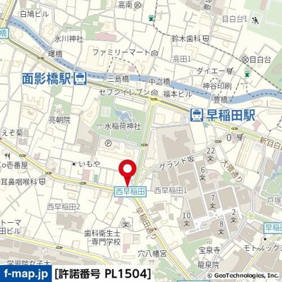 【地図】 | アトラス西早稲田