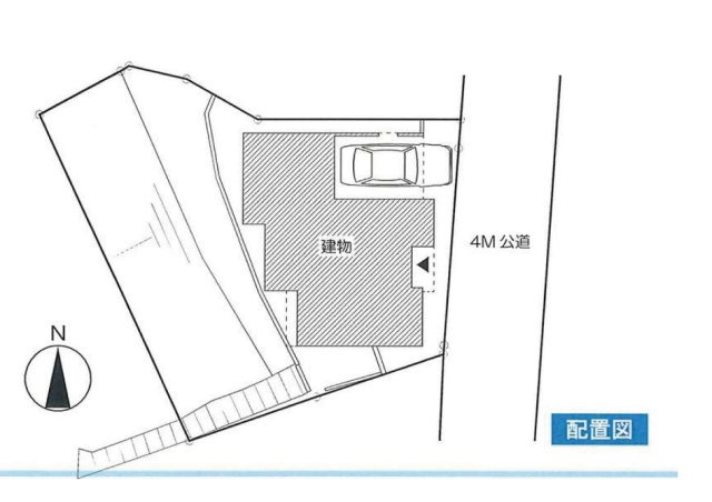 二俣川新築戸建　駅徒歩約5分　4LDKの区画図