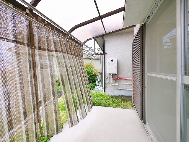 大和郡山市九条町戸建ての庭