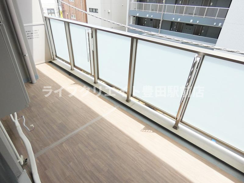 プライマル八王子横山町のバルコニー