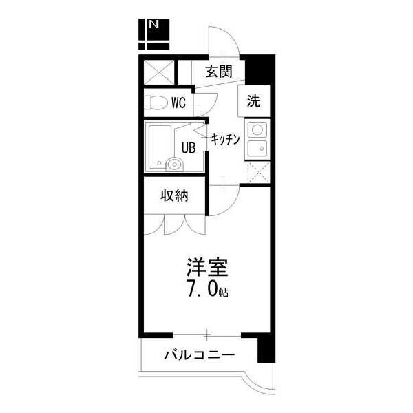 エクセルシオール金山の間取り