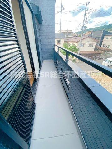 豊浦町中古戸建のバルコニー|2面にバルコニーがあります♪