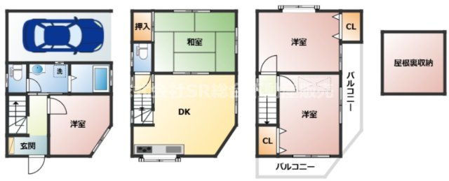 豊浦町中古戸建の間取り|2026年4月にリフォーム完了しました！
※略図につき現況と異なる場合は現況を優先致します。