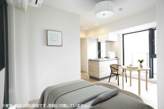 プライムメゾン亀戸の洋室|※家具・備品はCG合成です。部屋に付属していません。