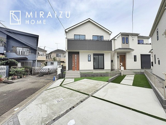 【外観】 | 建物完成につき、実際のお部屋をごゆっくりご見学いただけます。お休みの日にご家族で見学はいかがでしょう。