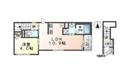 【間取り】 | オーレ瑞穂【名古屋市賃貸・各戸宅配BOX】