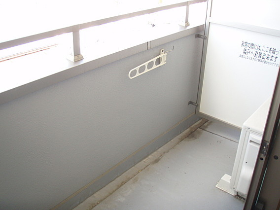 ザ・シティ王子公園のバルコニー