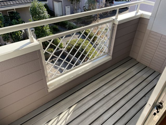 パークヒルズシャンテ　Ｂ棟のバルコニー