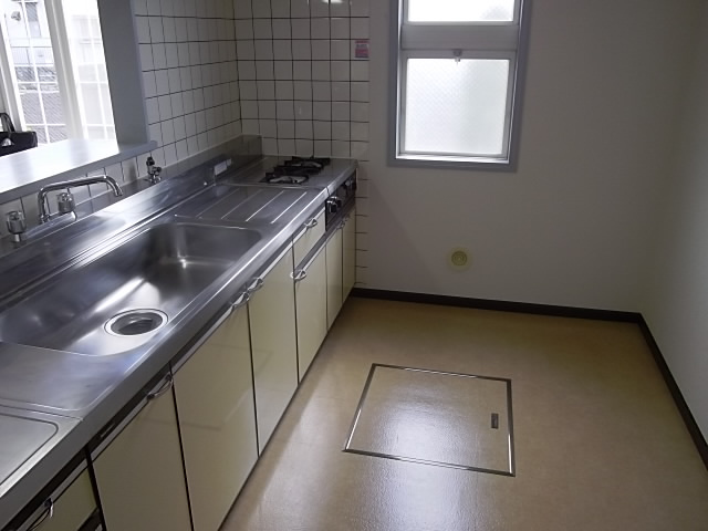 パークヒルズシャンテ　Ｂ棟のキッチン