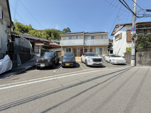 ソレイユⅡの駐車場