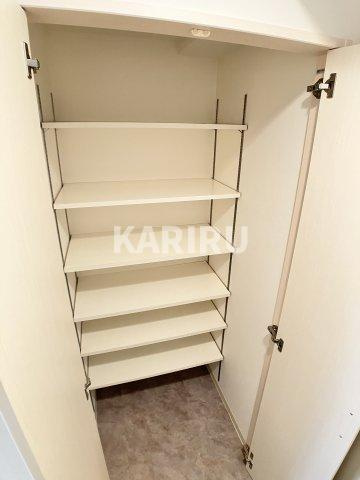 クラウディア野江の収納