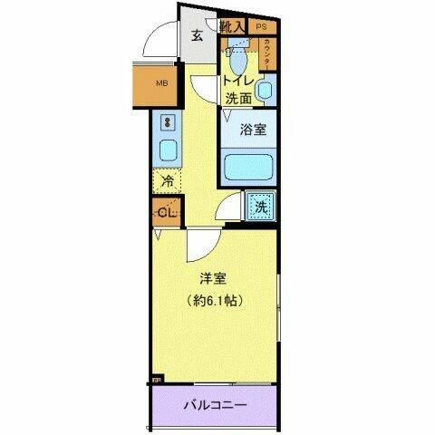 【間取り】 | クレヴィスタ方南町Ⅱ