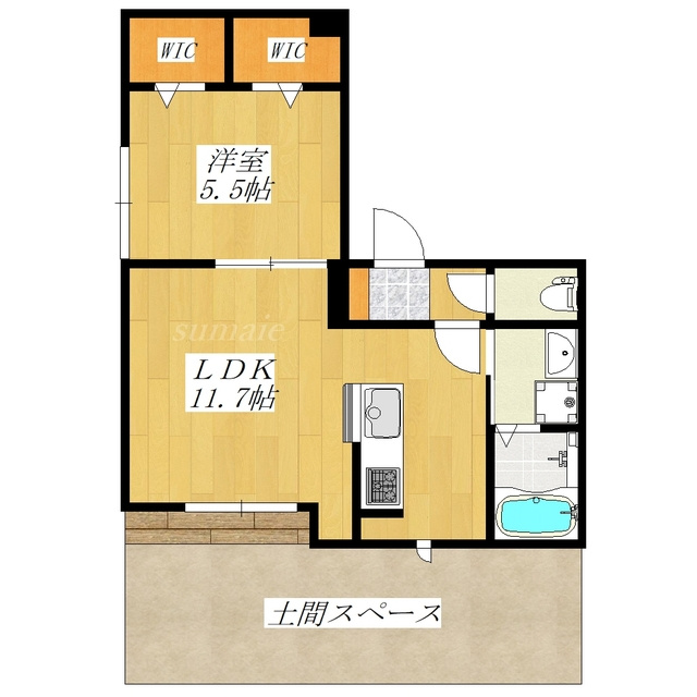 アーンジュ赤羽志茂の間取り|使いやすい間取りです☆