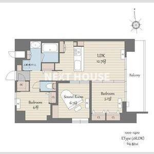 S-RESIDENCE天満橋arの間取り