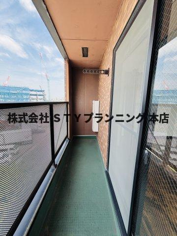 仲介手数料0円！キャッスルM&Kのバルコニー