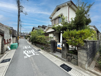【前面道路含む現地写真】 | 宇治市広野町寺山2区画C号地　売土地　建築条件付き