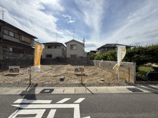 【前面道路含む現地写真】 | 宇治市広野町寺山2区画D号地　売土地　建築条件付き