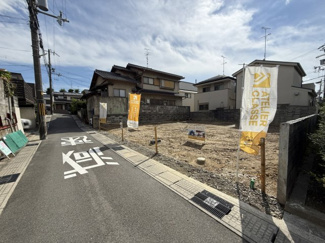 【前面道路含む現地写真】 | 宇治市広野町寺山2区画D号地　売土地　建築条件付き