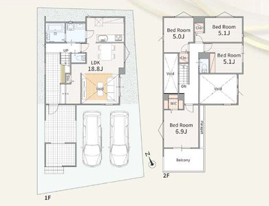 藤沢市鵠沼海岸６丁目　新築戸建　