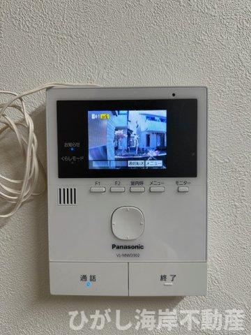 藤沢市辻堂東海岸３丁目　中古戸建のセキュリティ|TVモニター付きインターフォン