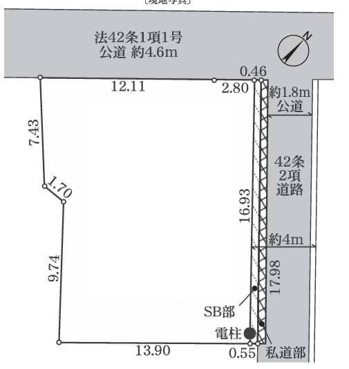 藤沢市鵠沼松が岡4丁目　売地