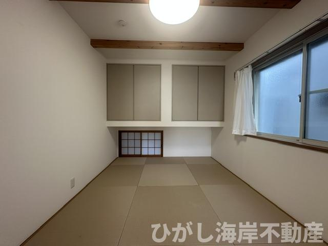 藤沢市片瀬2丁目　中古戸建の和室|新規リフォーム完了！　4.5帖　和洋室