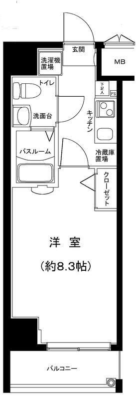 グランフォース北綾瀬の間取り|間取りです。