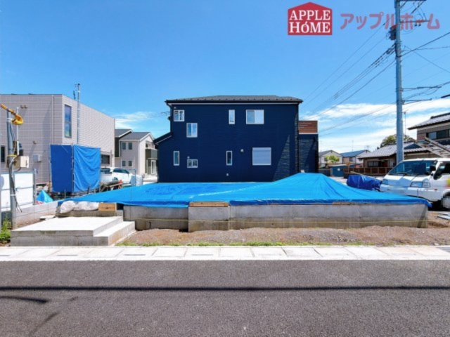 [新築住宅] 東松山市和泉町 全1棟の前面道路含む現地写真