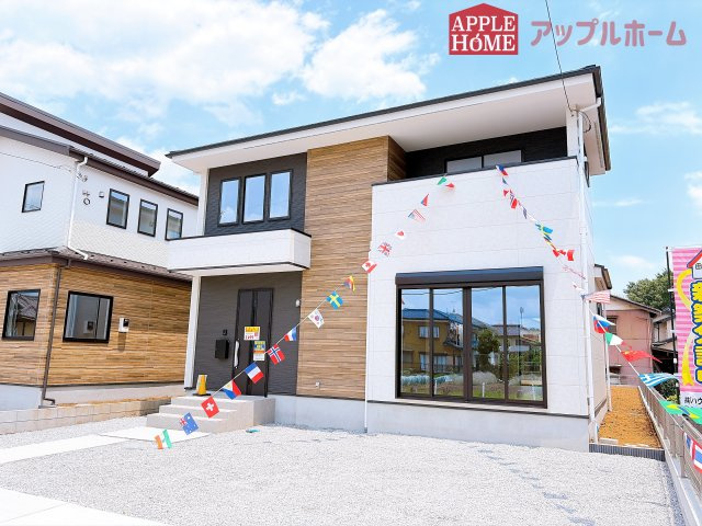 [新築住宅] 鶴ヶ島市上新田 1期 全3棟の外観|ぜひ現地にて、実際の建物・街並み・日当たり等ご確認下さい♪お問い合わせはお気軽に☆　TEL「0120-466263」