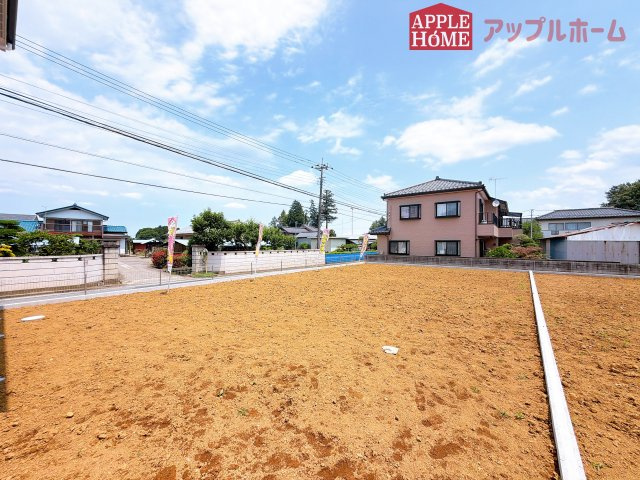 [新築住宅] 鶴ヶ島市上新田 1期 全3棟の庭|お家の裏には広々としたお庭あります♪