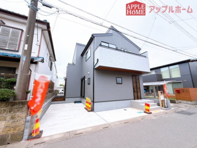 [新築住宅] 鶴ヶ島市脚折 第27 全1棟の外観|◆外観写真◆スタイリッシュな外観が目を引くお洒落ハウス！ぜひ一度内覧へお越しください！物件の魅力沢山お伝えします！いつでもお気軽にお問合せOKです！TEL「0120-466263」
