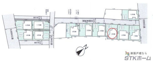 仲介手数料無料　久喜市久喜東４丁目22-29　新築戸建　全13棟のその他