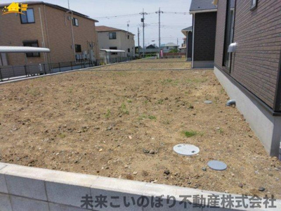 【庭】 | Cradlegarden加須市馬内第3　2号棟 | 広いお庭は、家庭菜園スペース、BBQ、使い方いろいろ！！
お子様も自由に遊ばせてあげられます♪
休日が待ち遠しくなりますね！