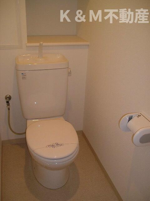 グレース柏のトイレ|トイレもきれいです