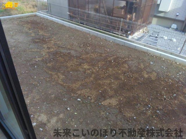 【庭】 | Cradlegarden加須市北下新井第5　4号棟 | お庭のお手入れも楽々。プチ家庭菜園などにもオススメです！